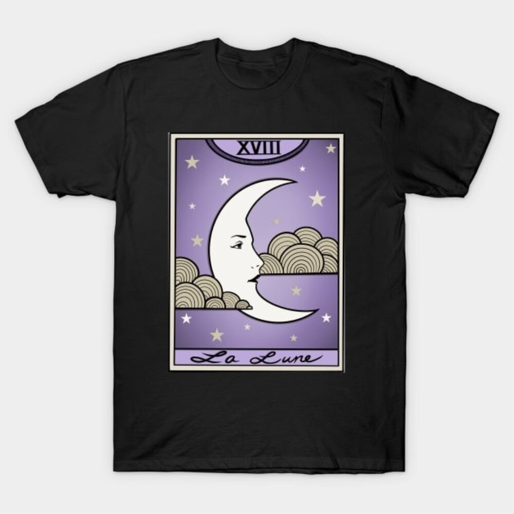 La Lune - Tarot Card - T-Shirt